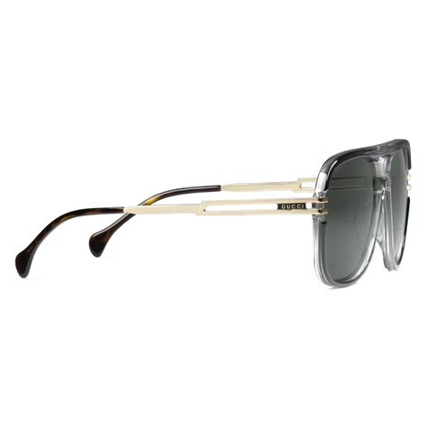 gucci navigator frame sunglasses